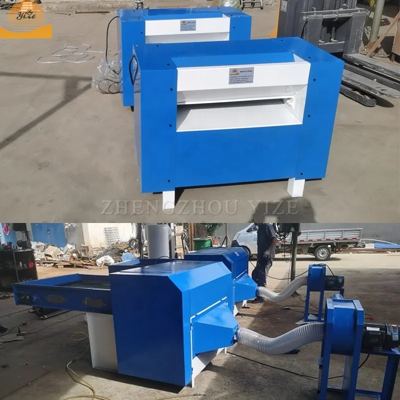 Automatic pp Cotton Waste Opener Pillow Stuffed Machine Polyester Fiber Bale Teddy Bear Toy Opening Filling