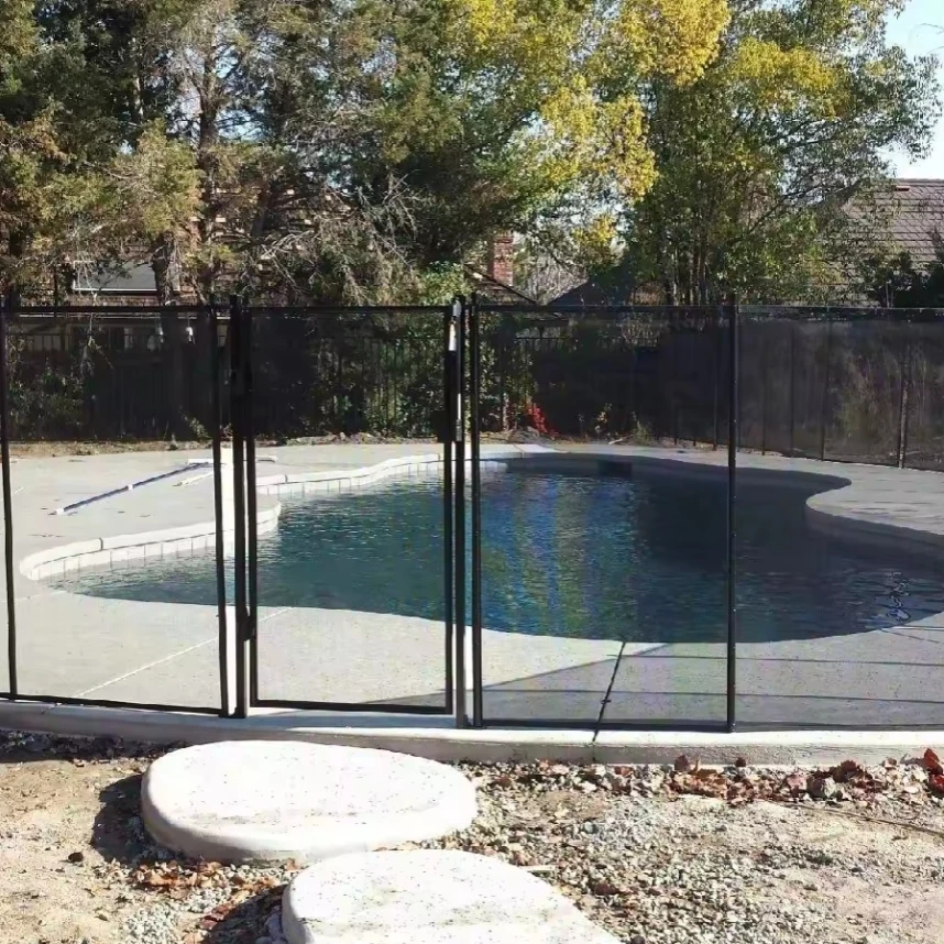 portable Odm Factory Portable Swimming Pool Safety Flexible Garden Fence