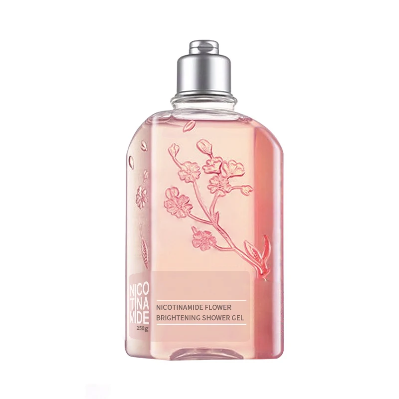 
Top Quality Factory DIY Organic Perfume Skin Whitening Body Wash Brightening Dead Sea Exfoliating Volcanic Mud Shower Gel Set 