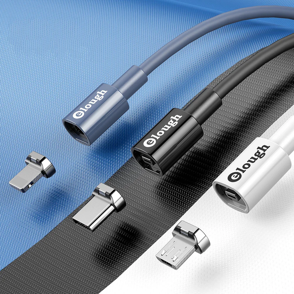 2021 Trending products cable cargador magnetico cell phone adapters 3 in 1 quick charging usb data line