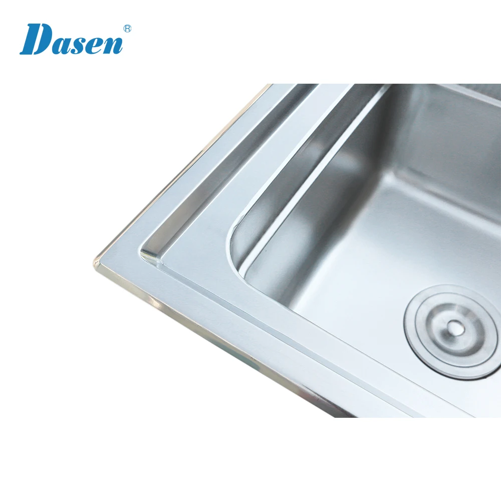 Factory Odm Oem Double Bowls Top Mount  Laundry Drop In Milano Italian Kitchen Sink With Washboard