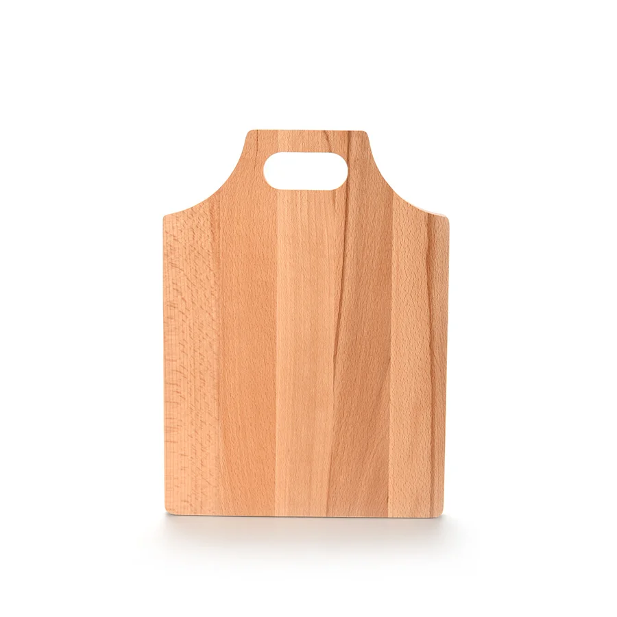 Beech wood Cutting Board with Knife Block holder stand