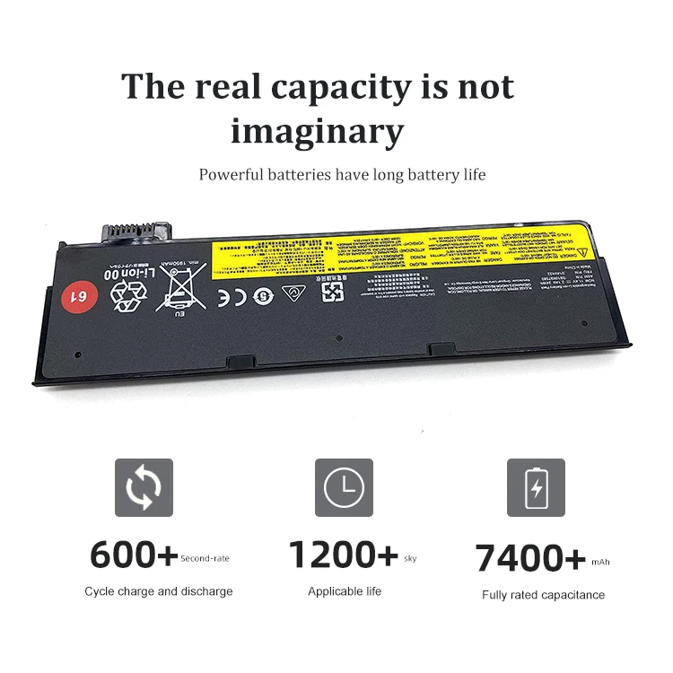 24Wh 11.4V 2100Mah T480 Genuine Brand New Laptop Lithium-Ion Battery For Lenovo Thinkpad A475 A485 T470 T570 T480 T580 P51S