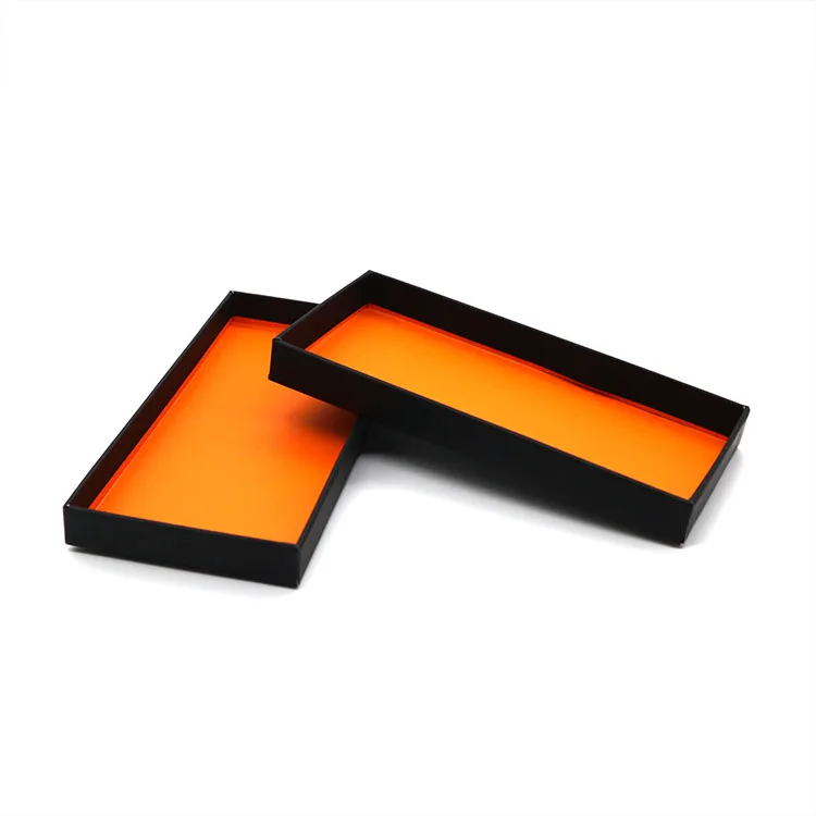 Black Cardboard Gift Box With Lid