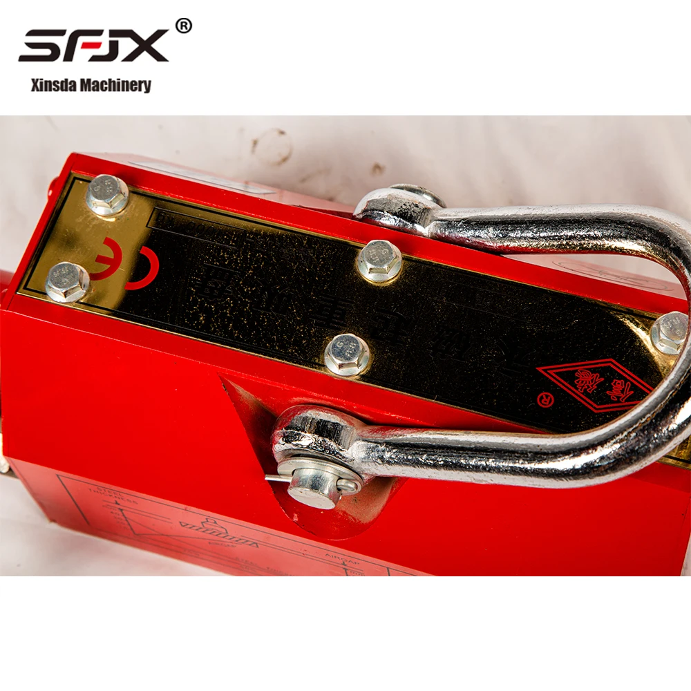 100kg-5000kg 2.5times 3times steel plate lifting magnets