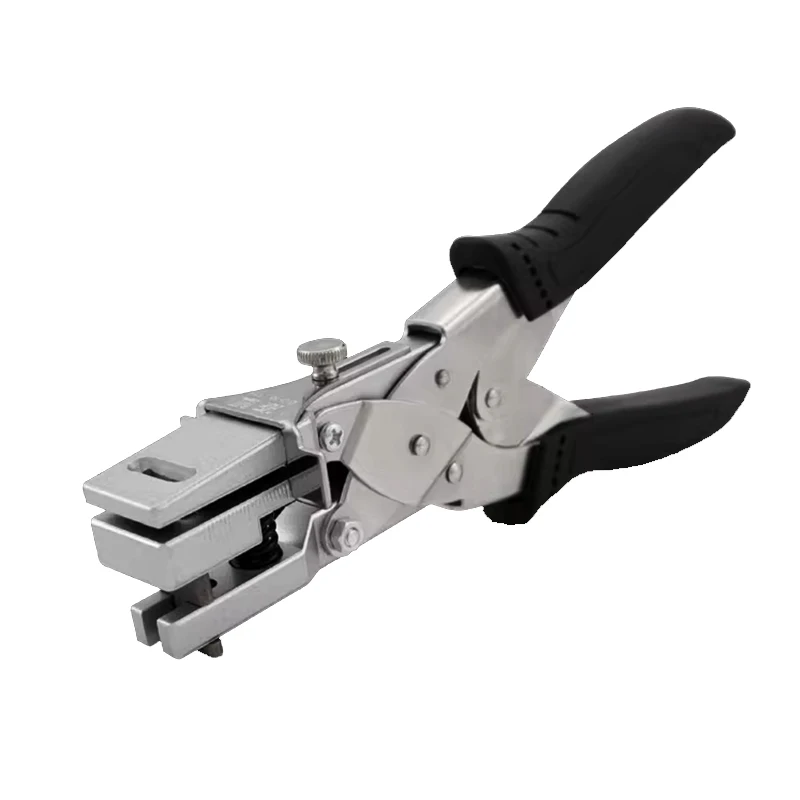 2mm   single hole punching machine  PVC clamp flat hole  pliers