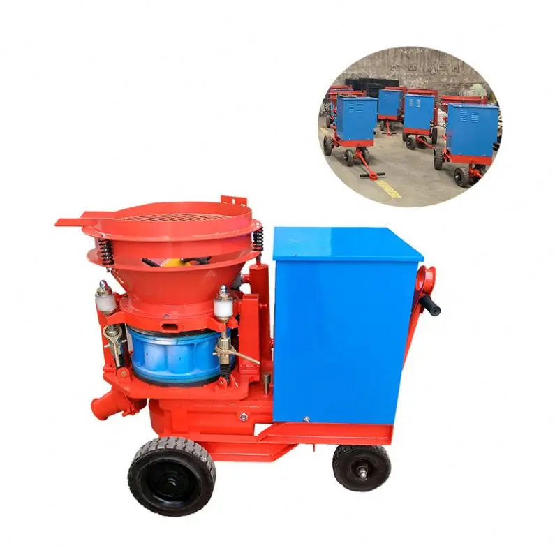SPZ-5 Dry Diesel Cement Dry Mix Shotcrete Spray Pump Machine