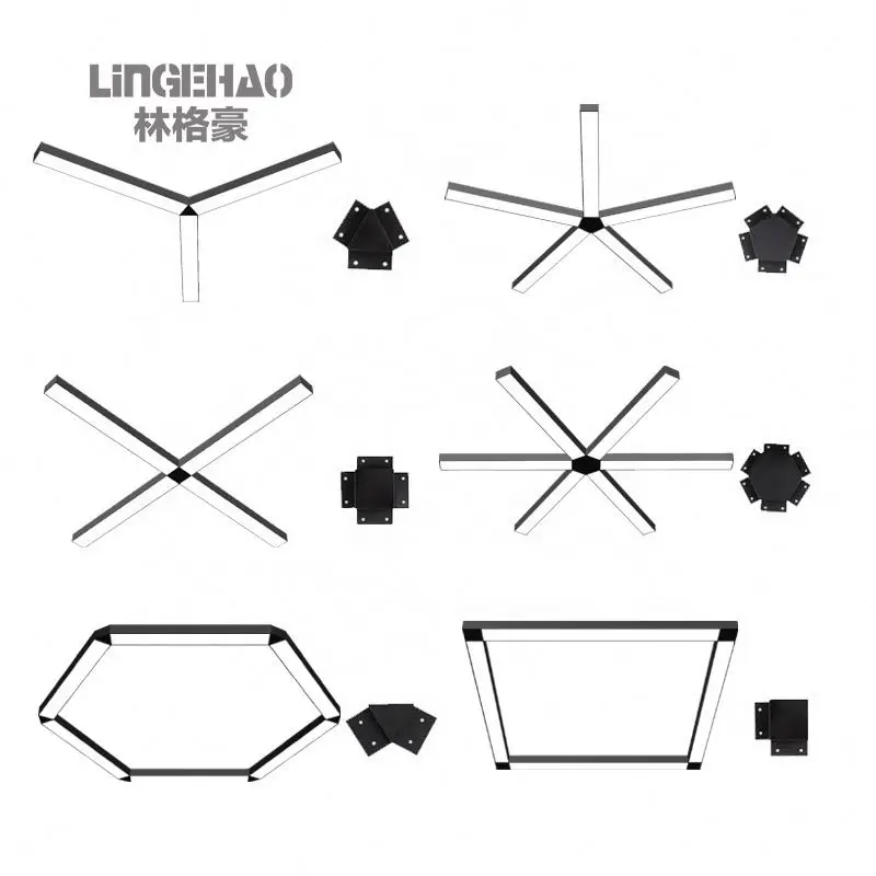 rimless recessed led linear light neutral white 4000K 5000K led linear light ETL skyline linear light