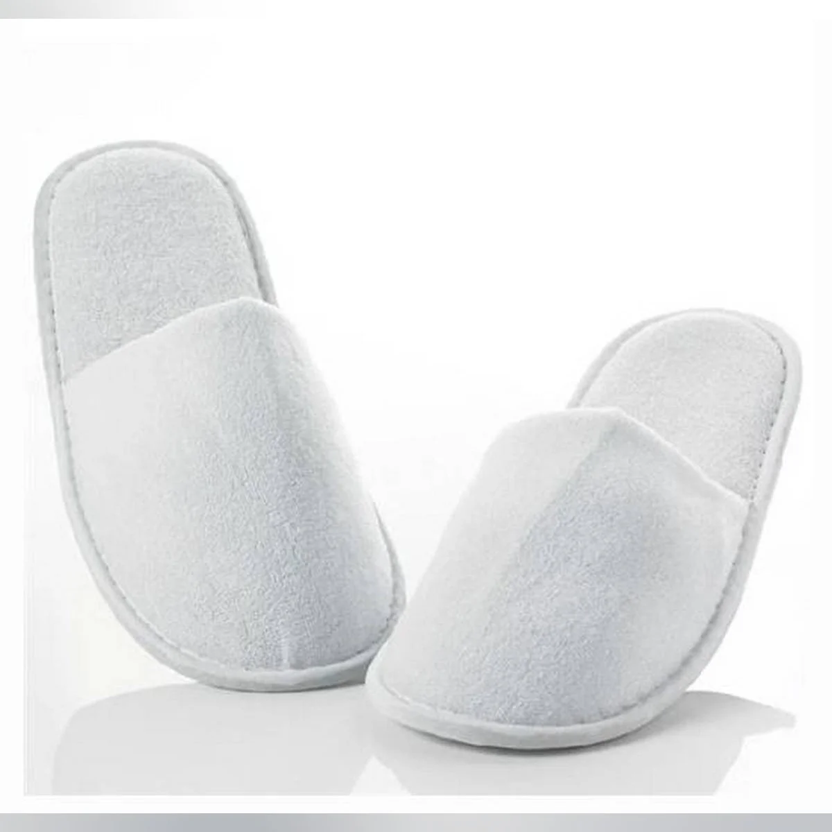 LOGO Embroidery Wholesale Custom Hotel Disposable Bathroom Slippers