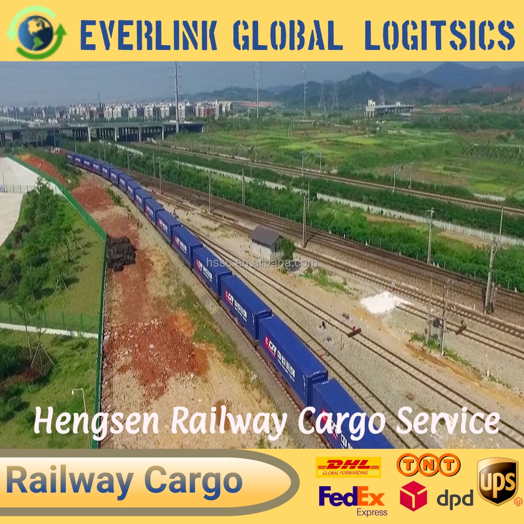 Low Price International Dropshipping Logistics Company Freight Forwarder Railway Shipping Cost China to Russia Europe
