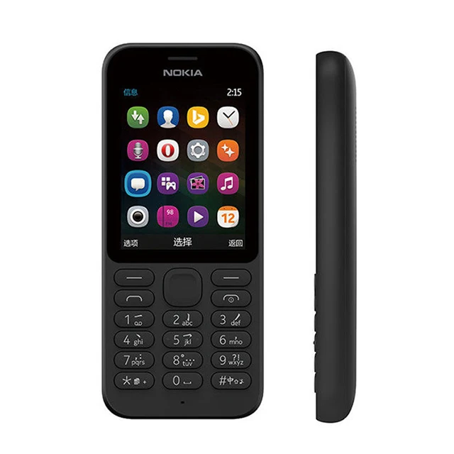 Hotsale Popular China Basic Phone 215 Dual SIM GSM Mobile phone Cell Phone fo Noki 215 4g Mobile
