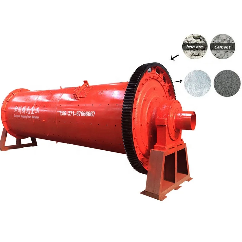 Cement Grinding Machine Horizontal Cylindrical Ball Mill for sale