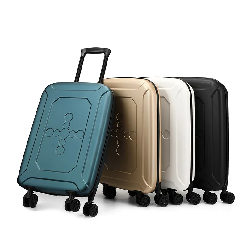 Foldable luggage universal wheel lightweight trolley case business travel case 20' 24' ABS high-quality Travel storage