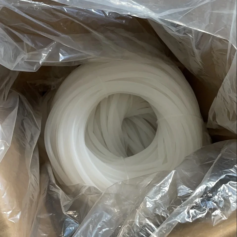 Silicone tube silicon pipe for gauze ball nonwoven ball medical grade good quality