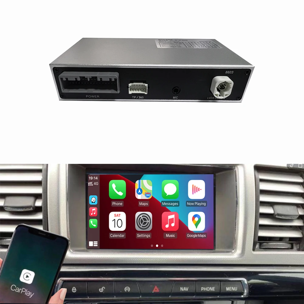 Android Auto Multimedia For Apple Wireless Carplay For Land Rover/Jaguar/Range Rover/Evoque/Discovery USB Navigation DSP Ai Box