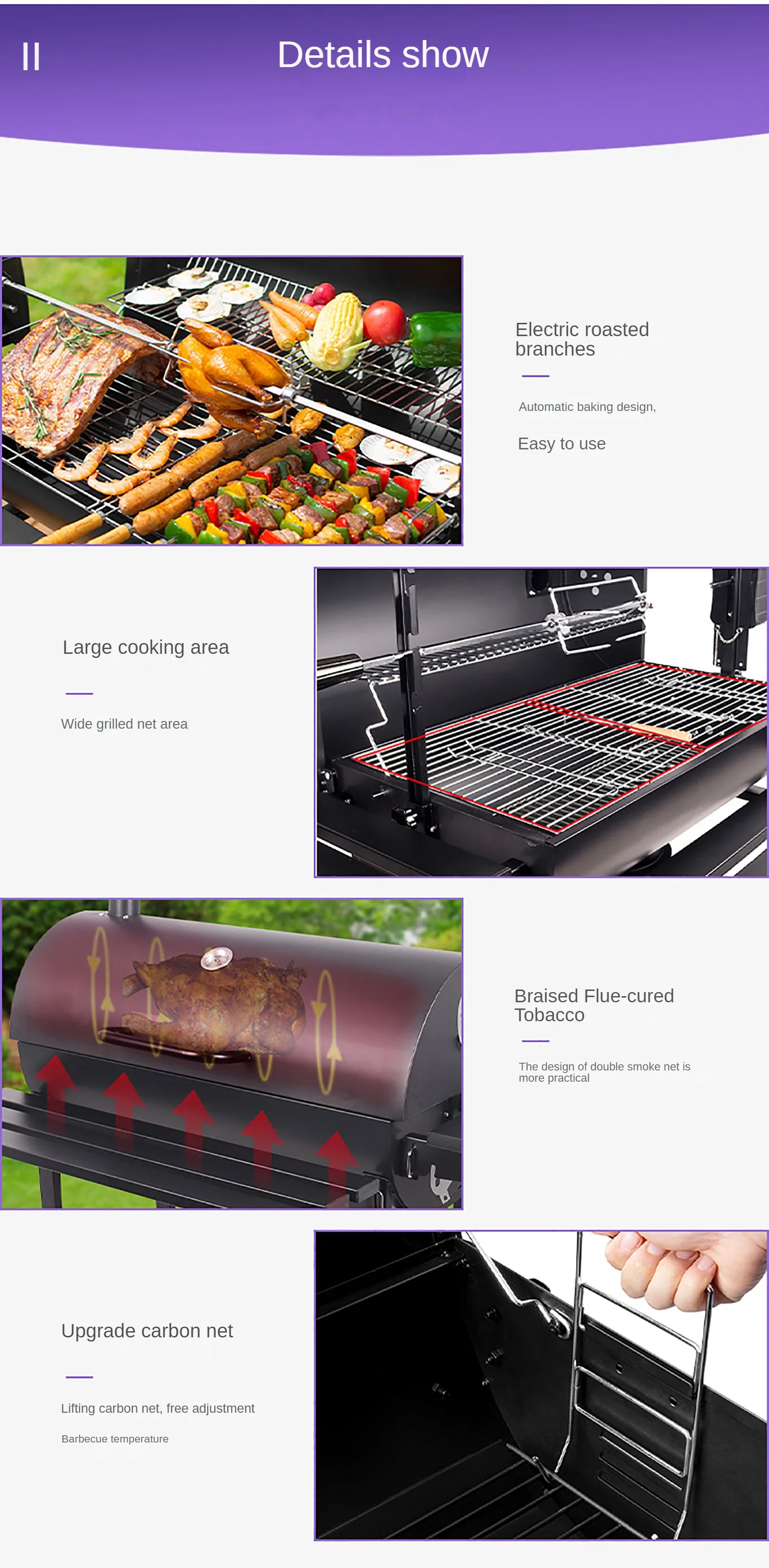 Family Barbecue Grillpark Grillcharcoal Grillbarbecue Oil Barrel Oven