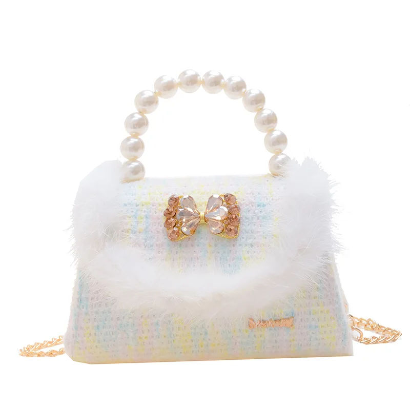 Wholesale Cute Pink Women Child Small Change Handbag Children Purses Handbags