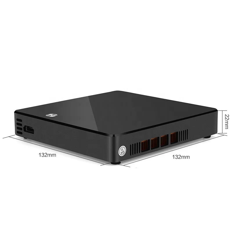  Настольный компьютер In-tel Ce-leron 1007U Pen-tium 2117U двухъядерный mSATA HTPC Vga USB3.0 Nettop PC беспроводной