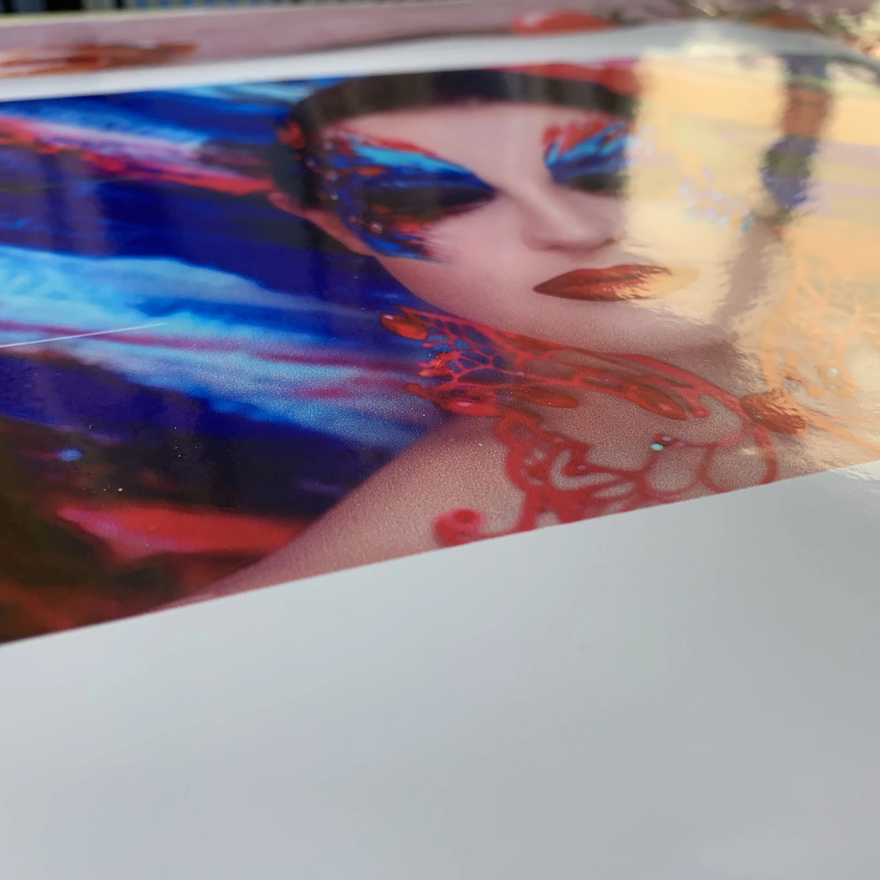 Glossy Matt White Eco Solvent Printing PVC Roll Printable Adhesive Car Vinyl Sticker Roll Self Adhesive Vinyl