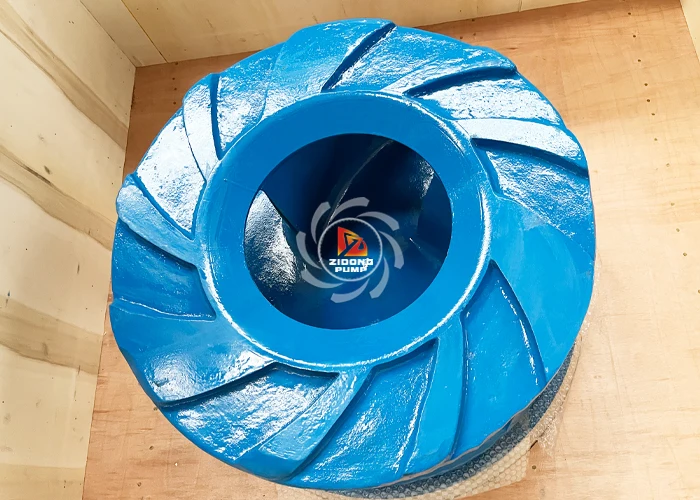 High chrome alloy A05 impeller for sand dredging pump model 12/10 G