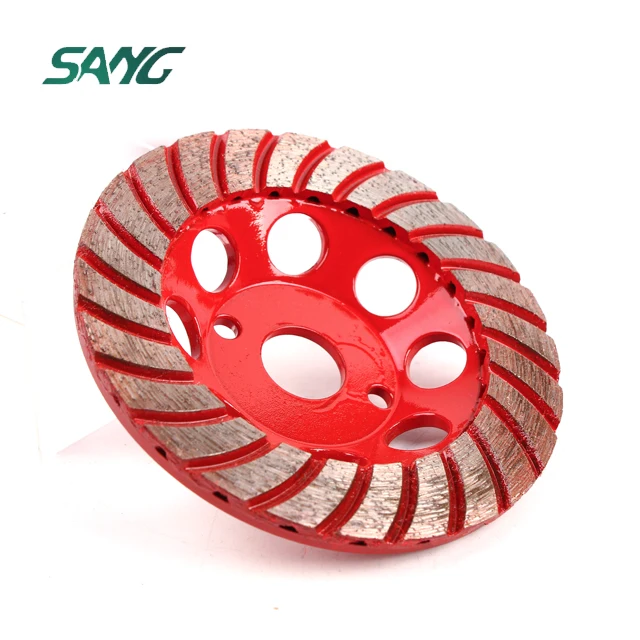 5inch 125mm Grinding Disc Disk Turbo Diamond Cup Wheel For Stone Concrete