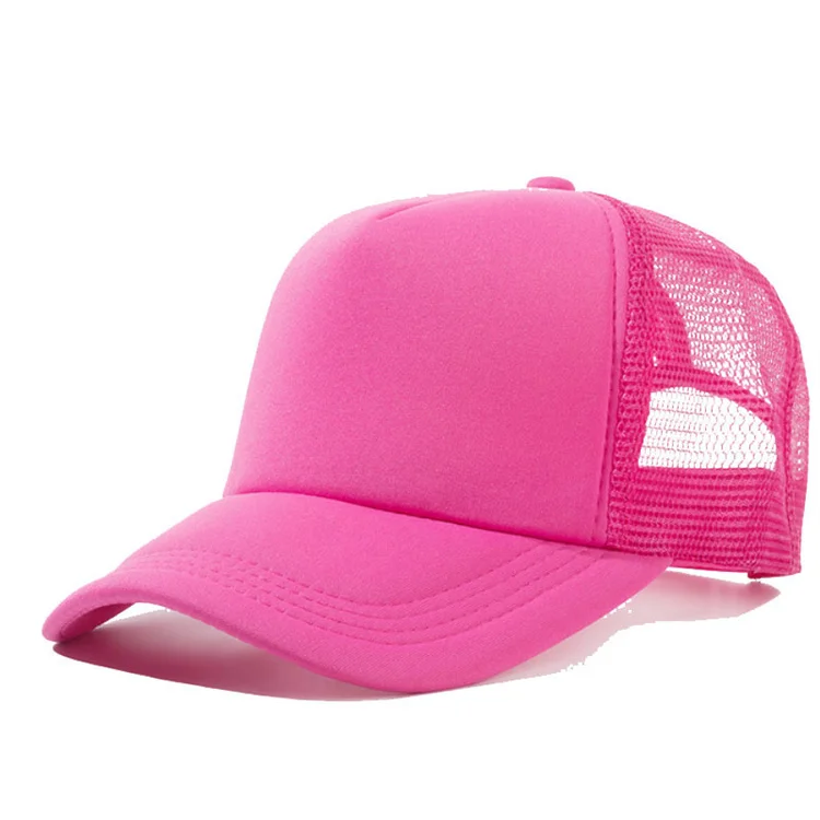 2024 New Arrivals Fashion Embroidery Anime Baseball Cap With Mesh Foam Hat Trucker Cap Custom Logo