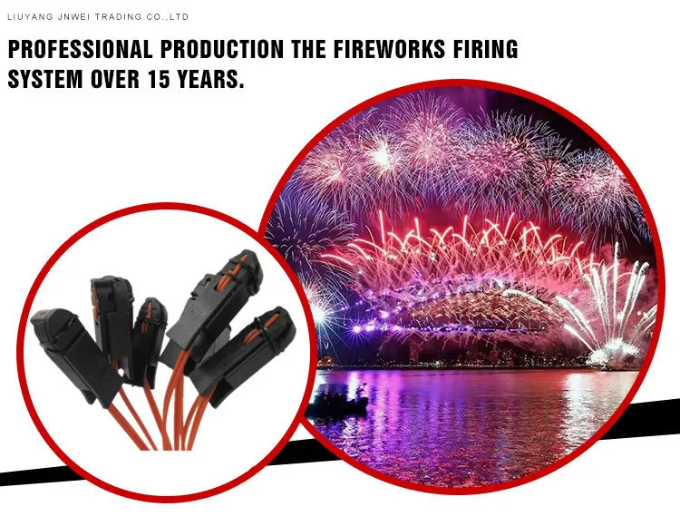 1000 piece 2 m wireless remote safe fuse igniter for display fireworks talon igniter