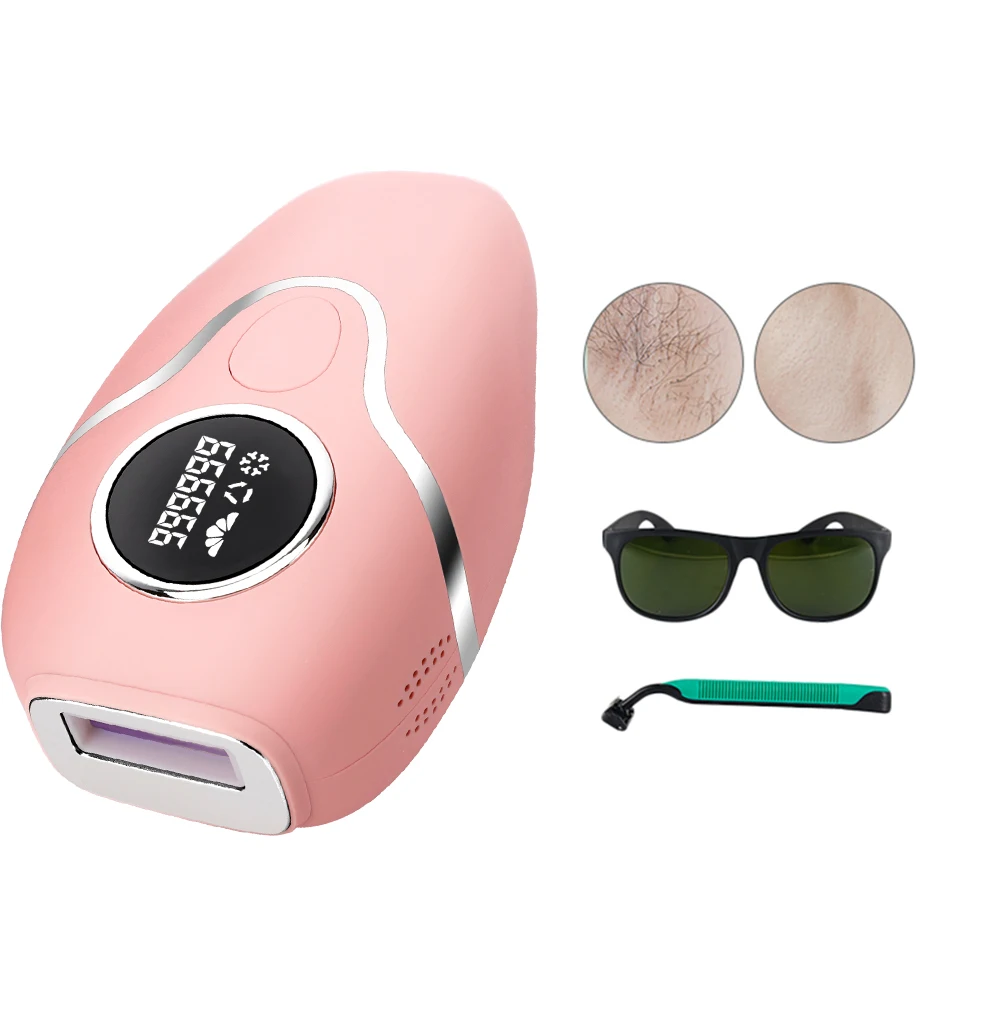Ipl Lamp Portable Private Label Handle Home Woman Mini Diode Professional Device Hair Laser Light Hair Removal Device Machine