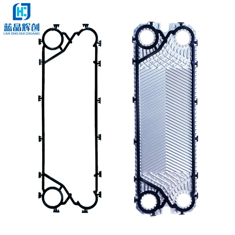 Cooler price list M6M plate heat exchanger rubber gasket stainless steel 304 plate EPDM sealing ring