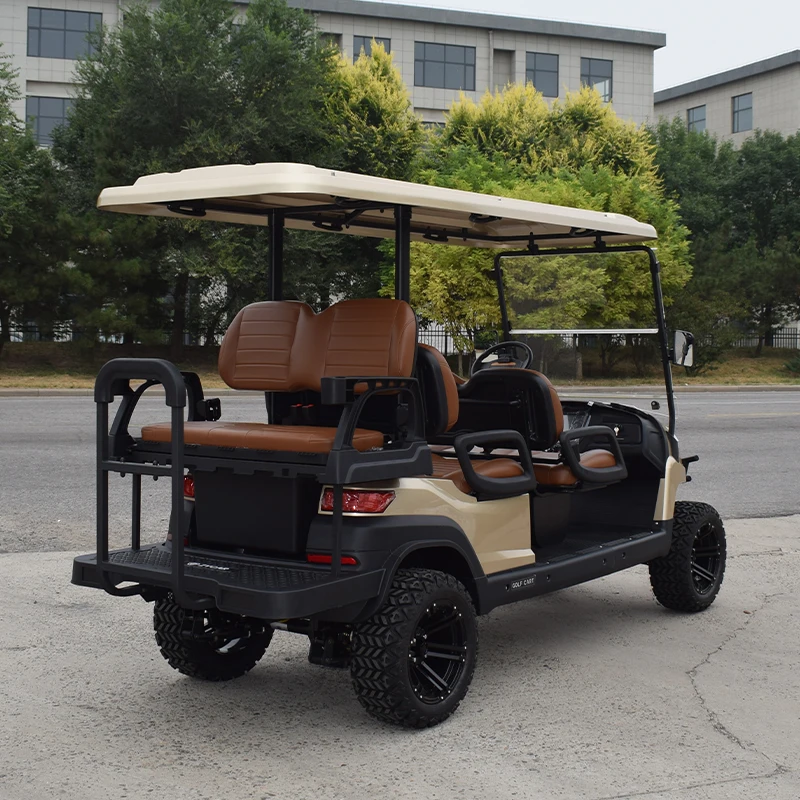 ZYCAR Brand New Designed 6 Seater Electric Golf Cart Battery Operated Factory Price Cool Golf Buggy For Sale