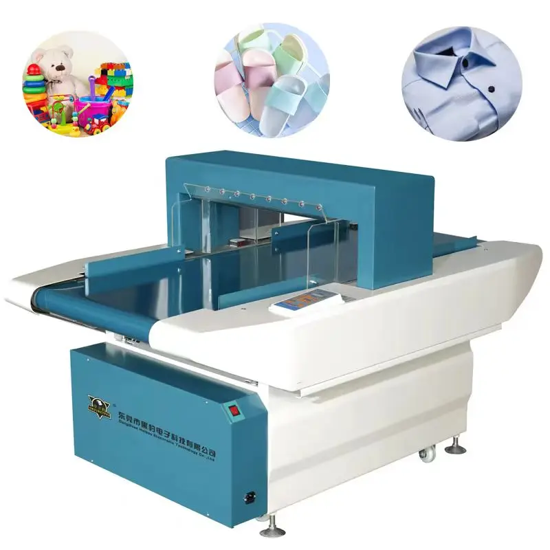 High Accuracy Automatic Needle Detection Machine Industrial Metal Detector for Garment Break Needle Alert