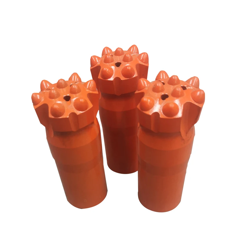 The 89MM-T51 drill bit set is a mining machine for rock drill R38 inserts