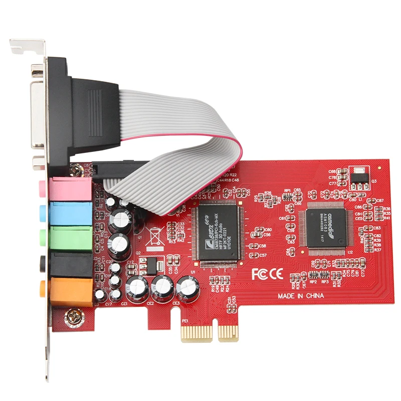  CMI 8738 6-канальный PCI EXPRESS 5 1 CH звуковая карта аудио с игровой
