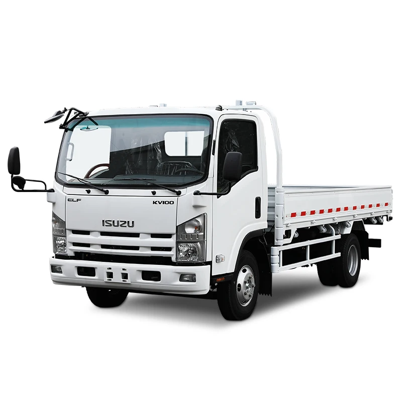 High quality 3 4 5  ton load 115 hp new isuzu trucks used isuzu cargo  truck for sale