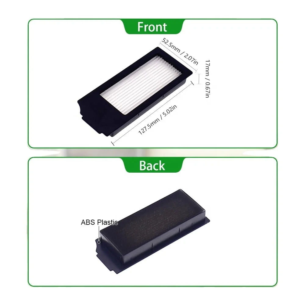 Ecovacs Deebot X1 Plus Turbo Omni T10 совместимые с роботами пылесосами сменные фильтры