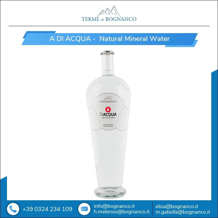 
A DI ACQUA BY ALESSI Natural Light Sparkling Mineral Water 