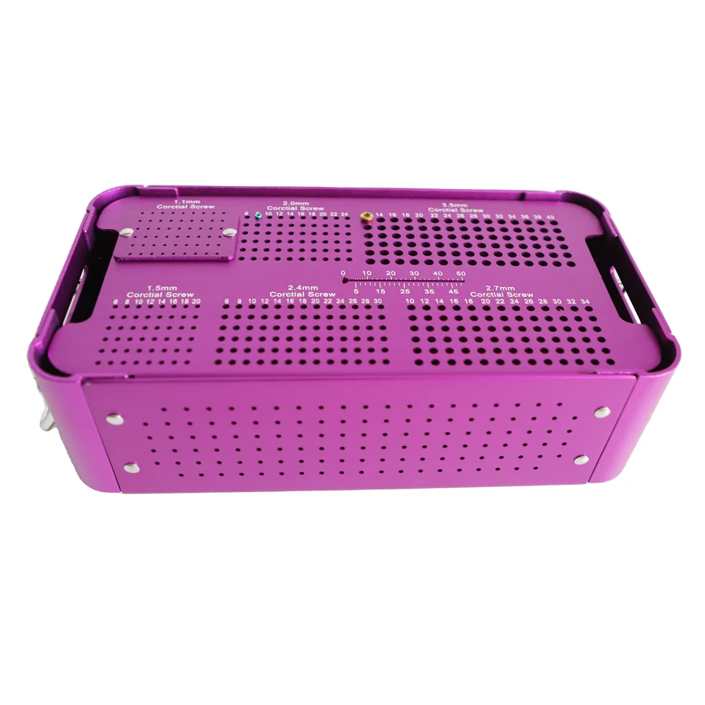 Manufacturer Orthopedic Surgical Instruments Set Sterilization Box