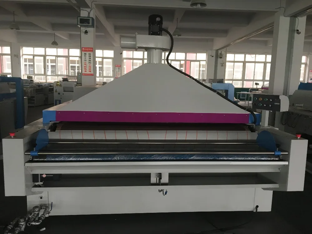 Fabric shrinking and forming machine in large size , Cowboy cloth sanforizing machine for textile and garment industry