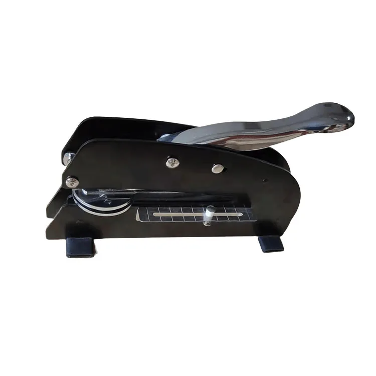 Manufacturer Custom Pressed A4 Paper Middle Length Size Adjustable Embossed Stamp