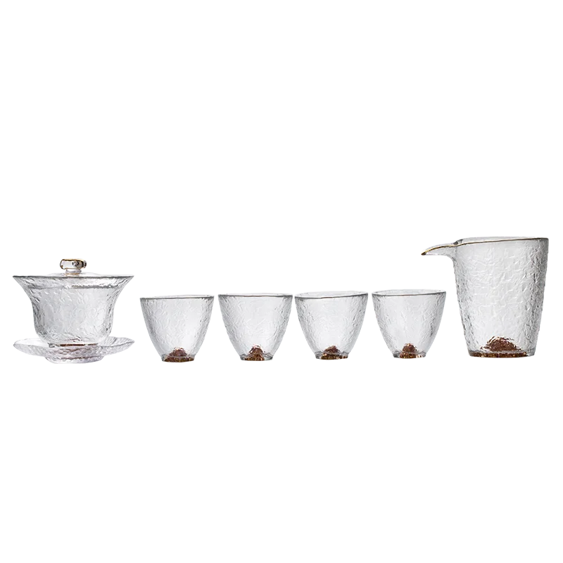 High quality gift Gold Hill set with Ancient-skill glaze