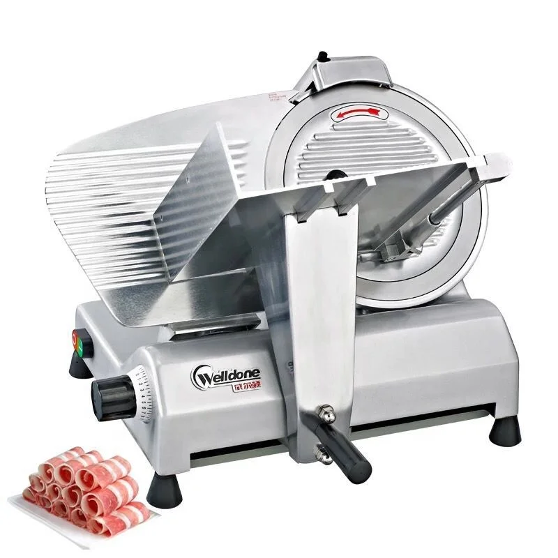 Полуавтоматическая многофункциональная машина для резки бекона и ветчины замороженной говядины барана