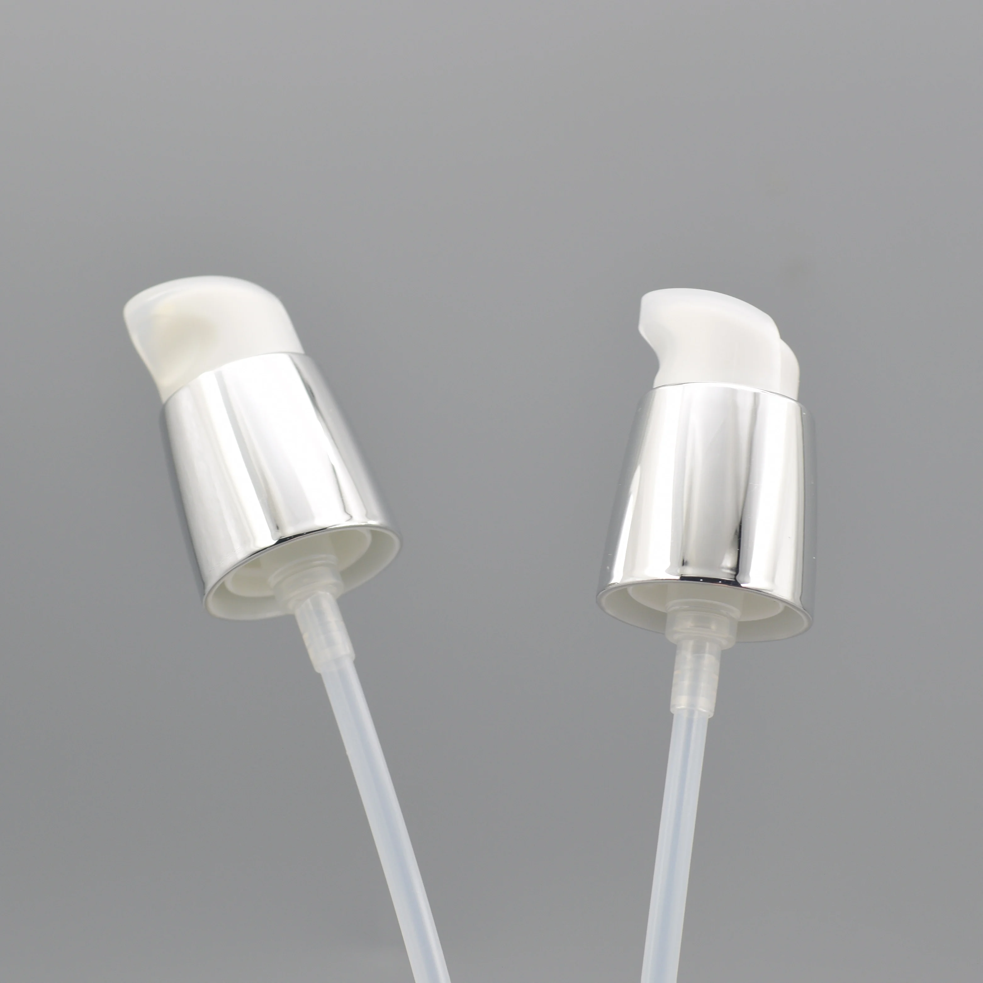 18/410 double wall  Plastic PP Lotion 18mm Eye Cosmetic Black Gold Serum Lotion facial toner essence oil Treatment cream Pump