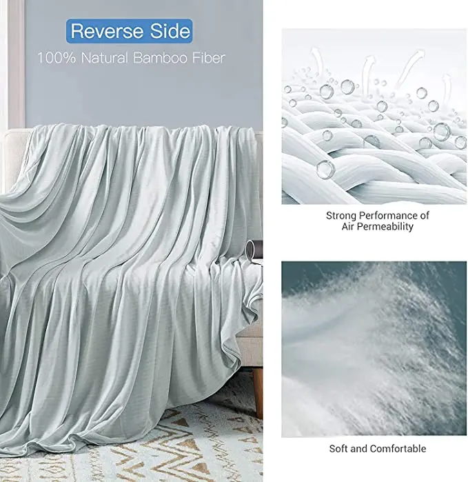Lightweight Breathable Summer Blankets for All Season Cooling Blanket