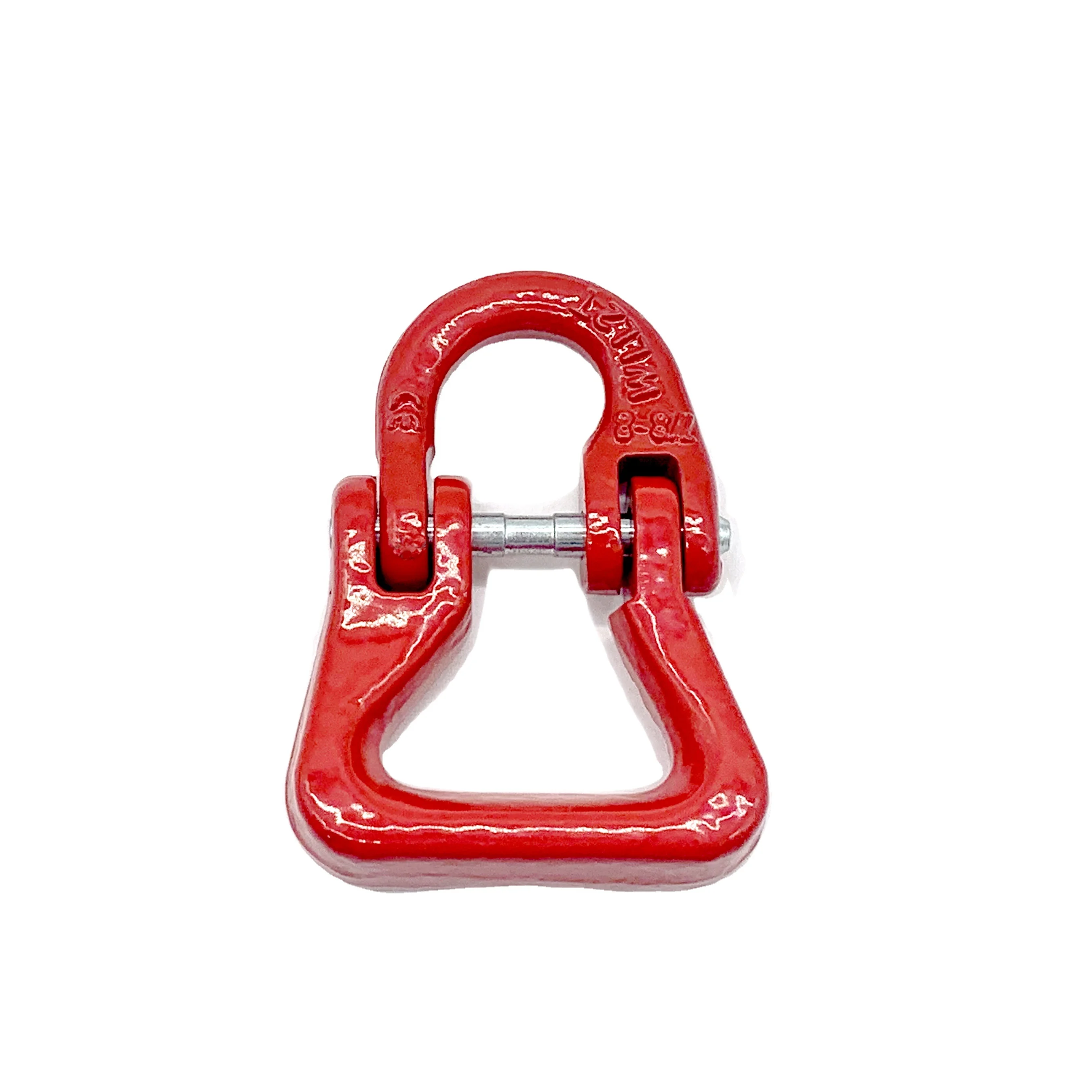 Drop Forged G80 Special Webbing Connecting Link Hammerlock / Grade 80 Web Sling Connector
