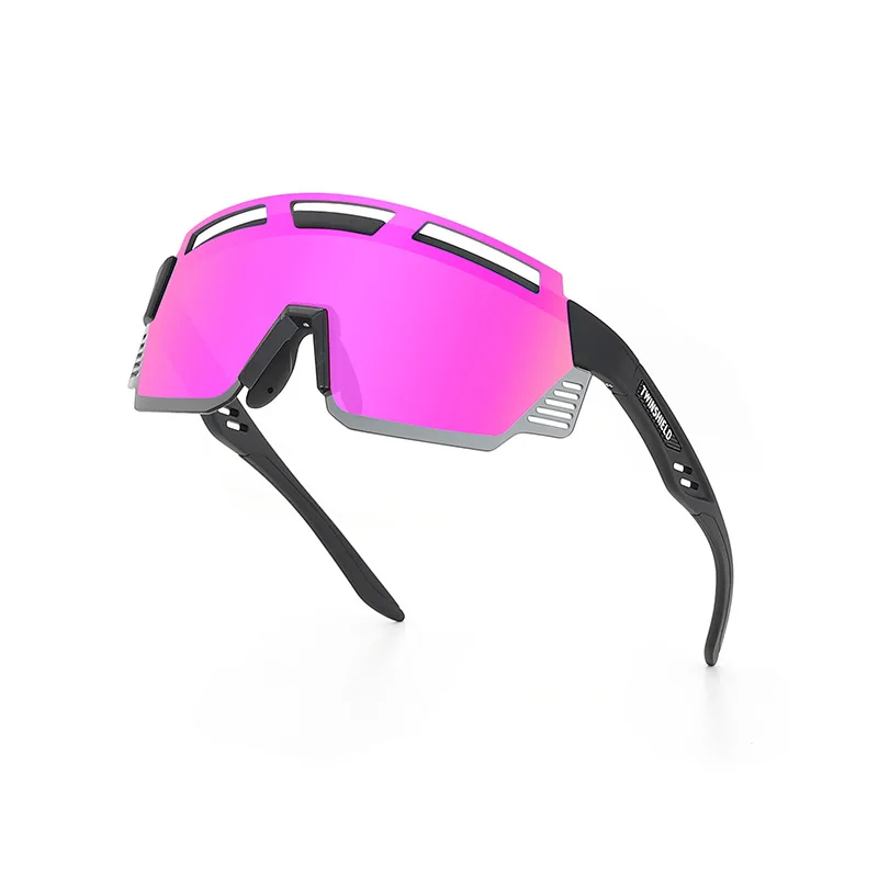 Hot Selling Adult Unisex Unettes De Cyclisme Outdoor Sports Mountain Bike Sports Wrap Sunglasses Biker Glasses
