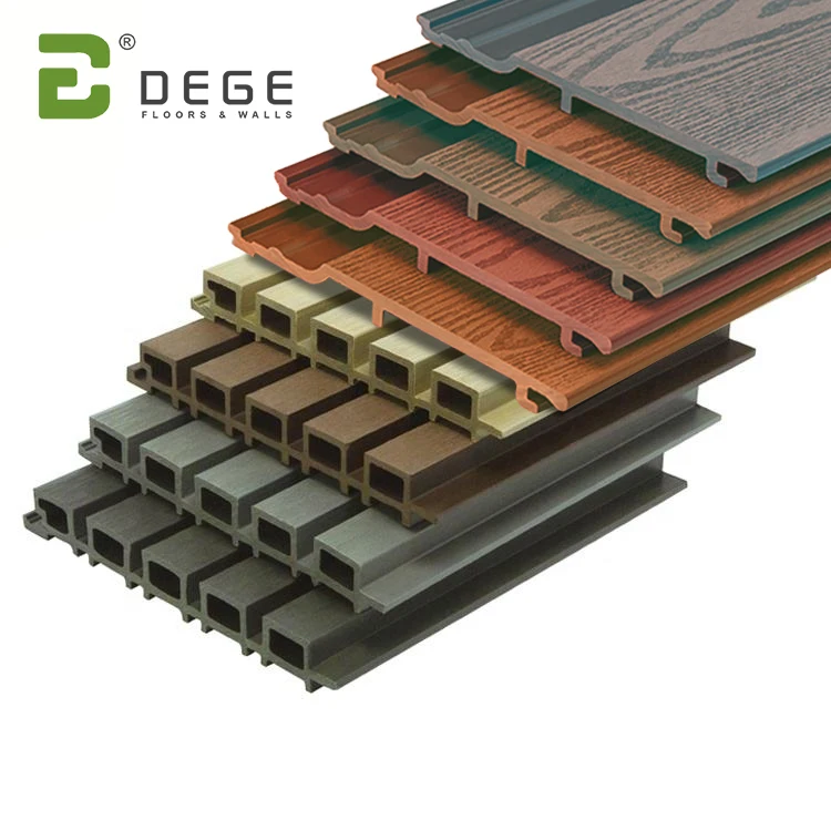 china waterproof outdoor wpc exterior plastic external wood composite 3D cladding Louver wall fluted panel  factory