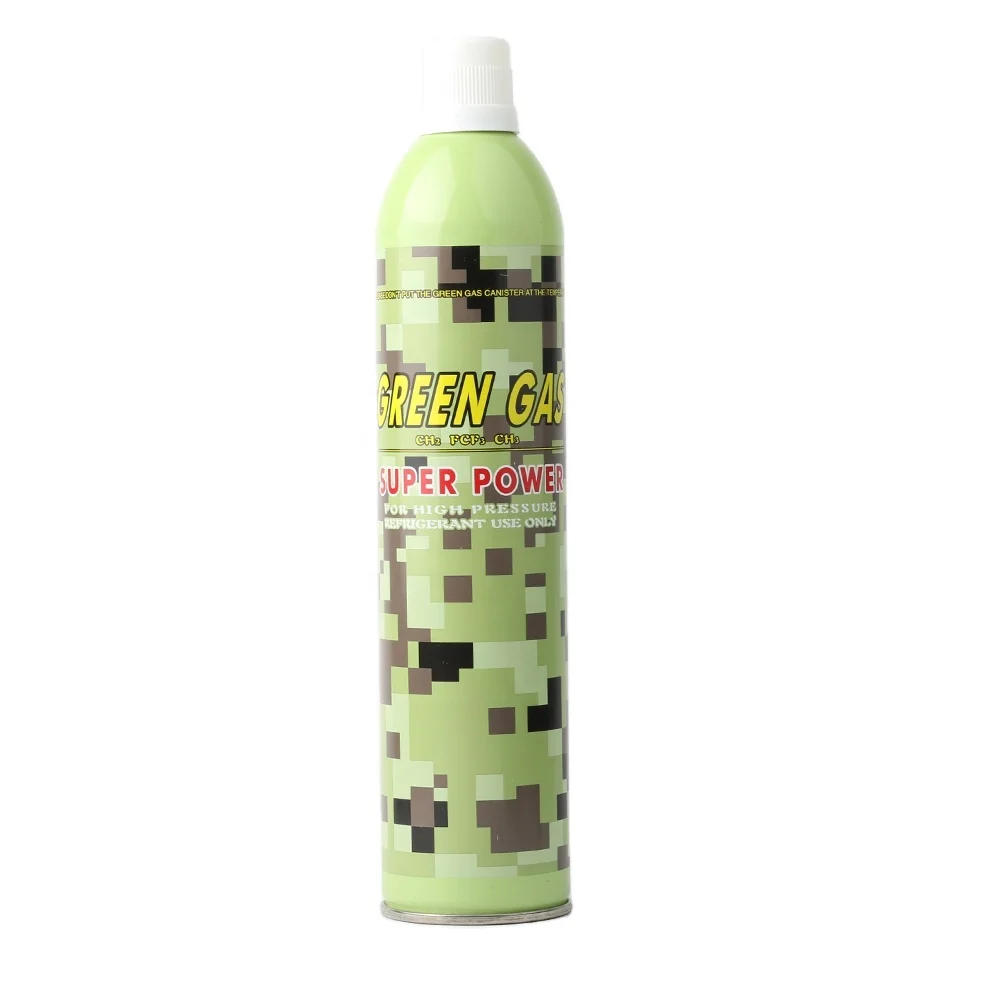 Brand New airsoft green gas propellant with silicone added for airsoft