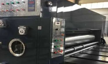 Box 4 Colors Corrugated Box Flexo Printing Machine Printer