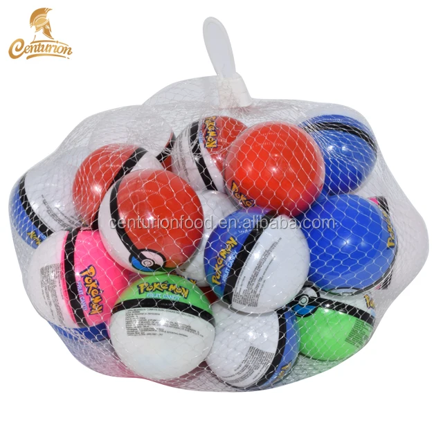 string bag packaging plastic sprite ball surprise toy candy for kids