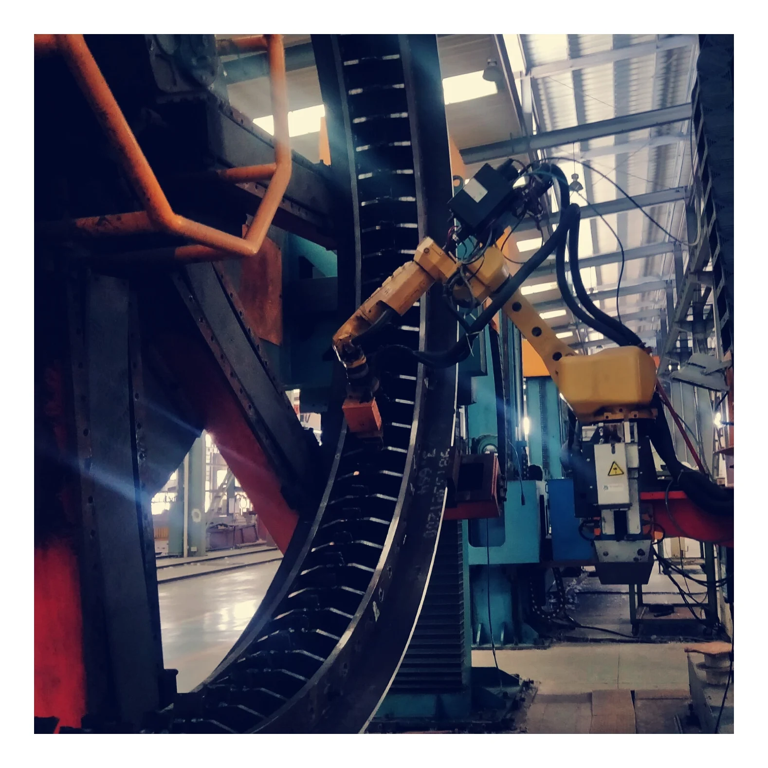 Manufacturer  Wind  Flange China Angle Steel Flange Production Line Of Wind Turbine Foundation